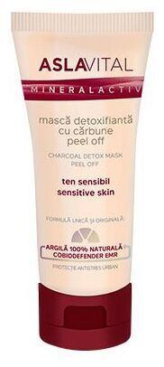 Aslavital Maschera Detossinante al Carbone 100 ml