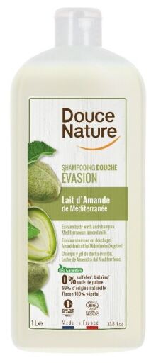 Douce Nature Gel Doccia Shampoo al Latte di Mandorla 1000 ml