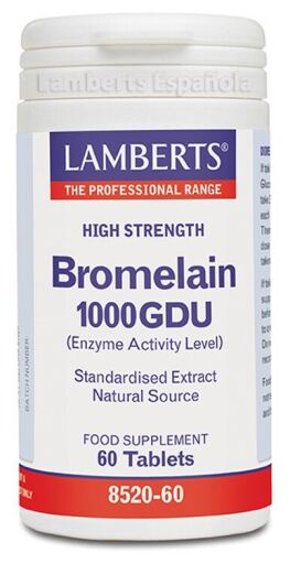 Lamberts Bromelina 1250 GDU 60 Capsule