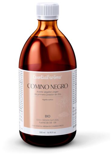Esential'ar&ocirc;ms Olio vegetale al cumino nero 500 ml