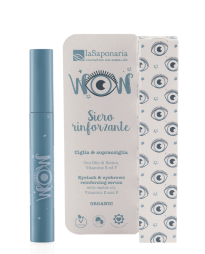La Saponaria Wow Siero Rinforzante Ciglia e Sopracciglia 10 ml
