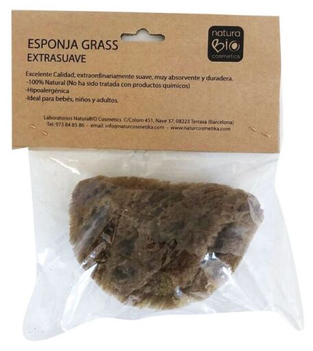 NaturaBIO Cosmetics Spugna d'erba