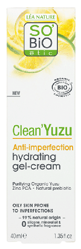 SO'BiO &eacute;tic Clean Yuzu Gel Detergente Anti Imperfezioni 200 ml