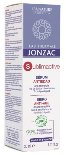 Eau Thermale Jonzac Siero Antiet&agrave; Ialuronico Sublimattivo 30 ml