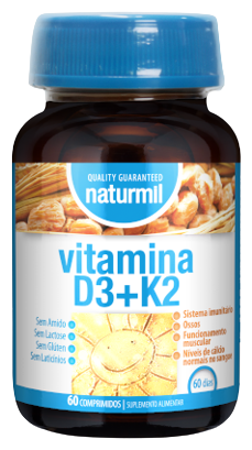 Naturmil Vitamina D3 + K2 60 compresse