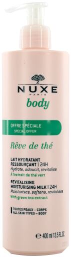 R&ecirc;ve de Th&eacute; Latte Idratante Rivitalizzante 24h 400 ml