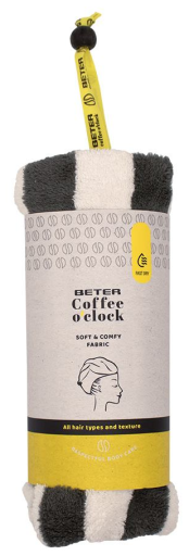 Beter Turbante per capelli Coffee O clock