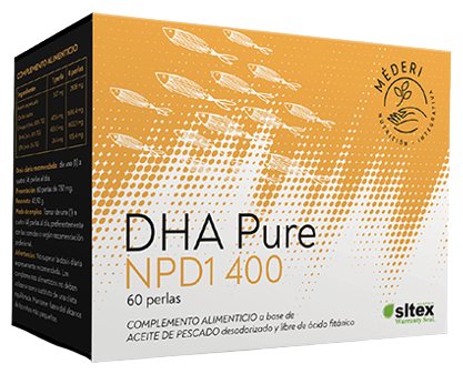 M&eacute;deri Nutrici&oacute;n Integrativa Dha Pure Npd1 400 mg 60 Perle