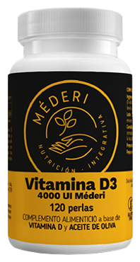 M&eacute;deri Nutrici&oacute;n Integrativa Vitamina D3 4000 UI 120 Perle