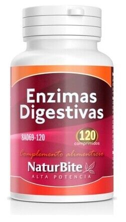Naturbite Enzimi digestivi + probiotici 120 capsule