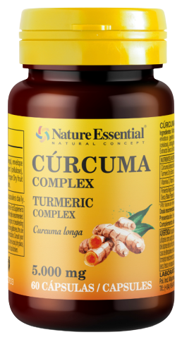 Nature Essential Curcuma Vitamina C Pepe 60 Capsule