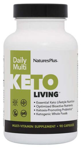NaturesPlus Keto Living Daily Multivitaminico 90 Capsule