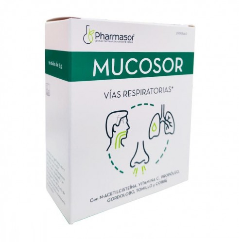 Pharmasor Mucosor Tratto respiratorio 16 stick
