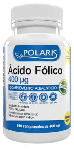 Polaris Acido Folico 400 mcg 100 Compresse