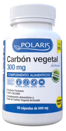 Polaris Carbone Vegetale 300 mg 50 Capsule