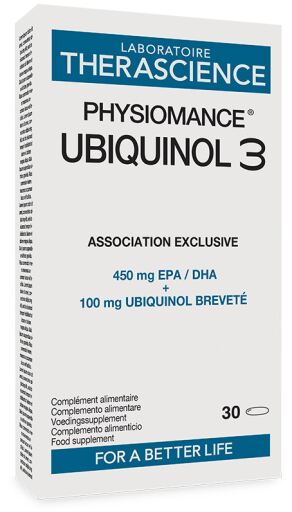 Therascience Physiomance Ubiquinol 3 30 Capsule
