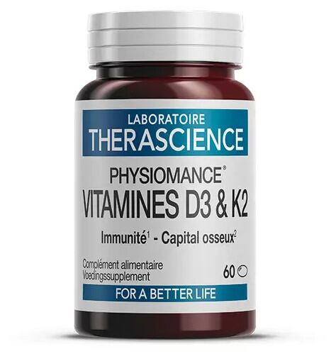 Therascience Physiomance Vitamina D3+K2 60 Capsule