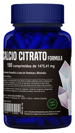 Formula di citrato di calcio 180 compresse