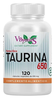 Vbyotics Taurina 650 mg 120 capsule