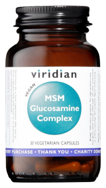 Viridian Complesso di glucosamina Msm 30 capsule