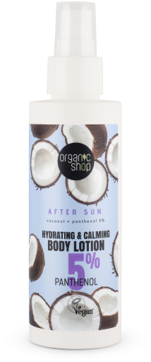 Organic Shop Protezione Solare Lozione Corpo Lenitiva Doposole 150 ml