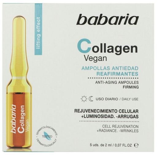 Fiale Rassodanti Intense Vegane al Collagene 5 x 2 ml