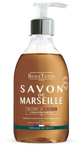 BeauTerra Sapone di Marsiglia al Karit&eacute; 300 ml