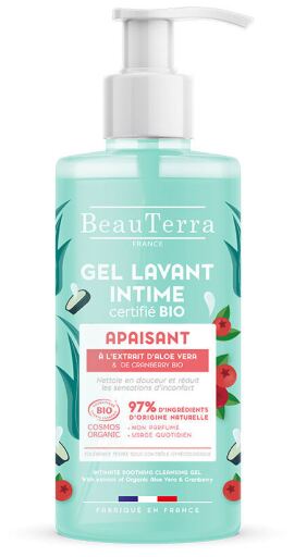 BeauTerra Gel intimo lenitivo bio 500 ml