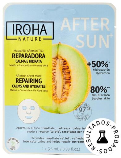 Iroha Nature Maschera riparatrice al melone doposole