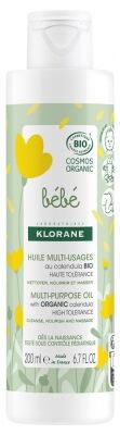 Klorane B&eacute;b&eacute; Olio Multiuso Biologico 200 ml