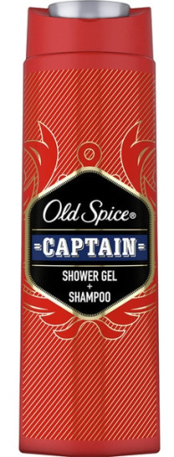 Old Spice Capitano Gel Doccia 3 in 1 400 ml