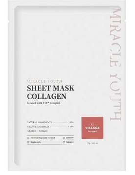 Village 11 Factory Maschera al collagene in fogli Miracle Youth 23 gr