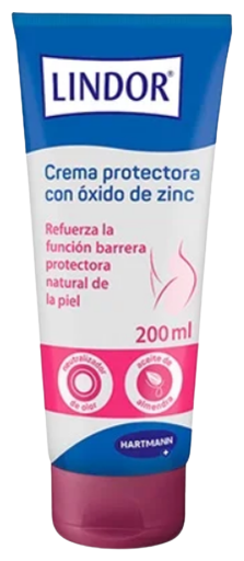 Lindor Crema protettiva all'ossido di zinco 200 ml