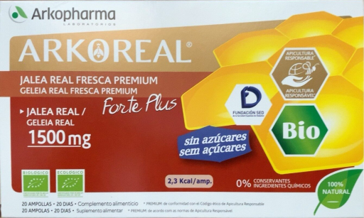 Arkopharma Arkoreal Fresh Pappa Reale 20 Fiale 1500 mg