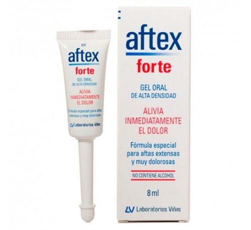 Laboratorios Vi&ntilde;as Aftex Forte Gel Orale 8 ml