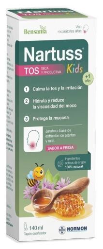 Nartuss Kids Tosse secca e produttiva 140 ml