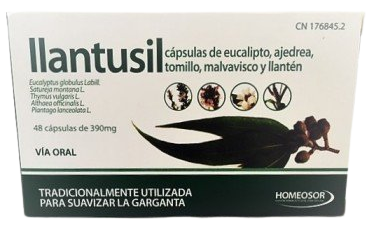 Homeosor Llantusil 350 mg 48 capsule