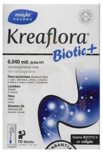 Mayla Pharma Kreaflora Biotic+ 10 stick