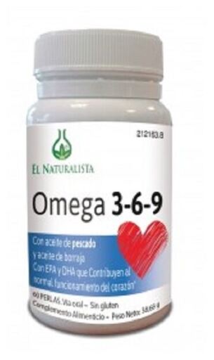 El Naturalista Omega 3,6,9 60 Perle