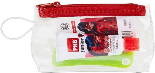 Kit da Viaggio Junior Ladybug 3 Pezzi