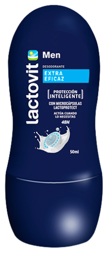 Lactovit Deodorante da uomo extra efficace Roll On 50 ml