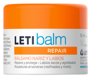 Leti LETIbalm Balsamo riparatore per naso e labbra pediatrico 10 ml