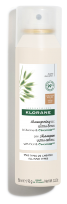 Klorane Shampoo Secco con Avena e Ceramide con Colore 150 ml