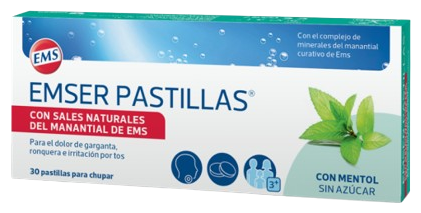 Emser Mentolo 30 pastiglie