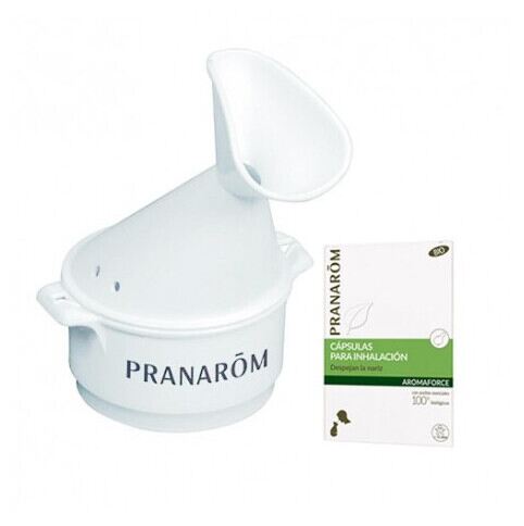 Pranarom Capsule per inalazione Aromaforce Bio + inalatore d'azione