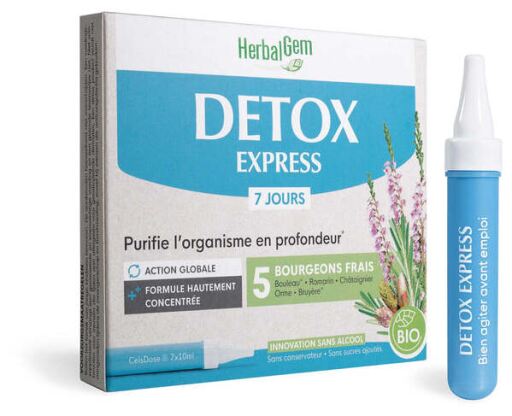 HerbalGem Detox Express Bio 7 Dose Singola