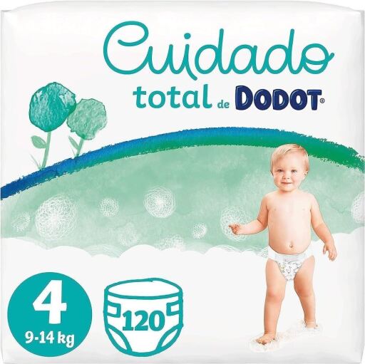 Pannolini Total Care Taglia 4 da 9 a 14 Kg 120 Unit&agrave;