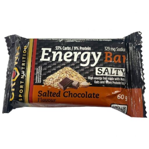 Crown Sport Nutrition Tavoletta Cioccolato Salato Energetico 60 gr