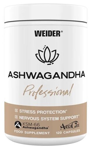 Weider Ashwagandha Professional 120 Capsule Vegetali