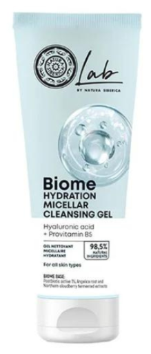 Natura Siberica Lab Biome Hydration Gel Detergente Micellare 140 ml